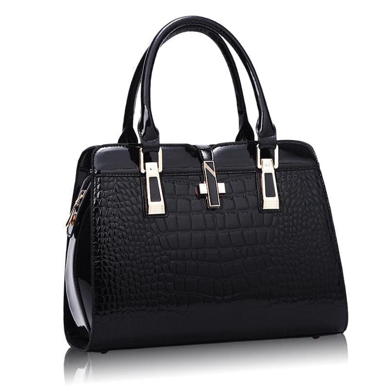 2020 Fashion crocodile ladies shoulder bags vintage PU purse Korea hand bag women leather handbags