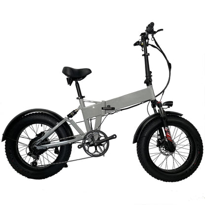 20 Inch 48v 750w Ebike Foldable E-Bike Bicicleta Electrica 7 Speeds City Off Road Bicycle Adults Electric Fat Tire Folding Bike