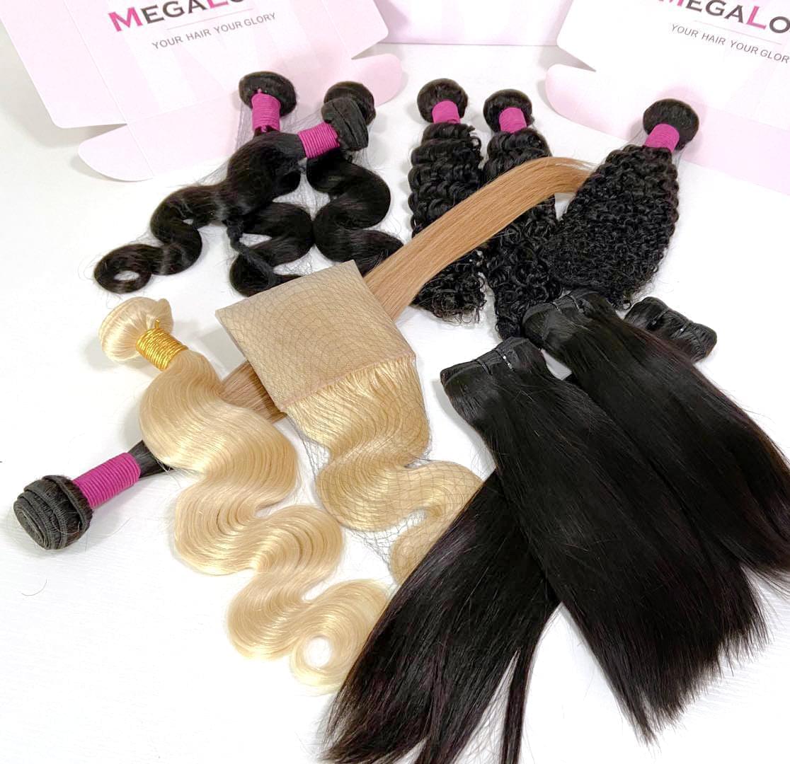 100% Natural Cuticle Aligned Brazilian Human Virgin Hair Extensions For Woman