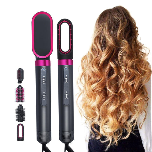 4 In 1 Hair Dryer Styler Hair Straightener Curling Salon Hair Tools