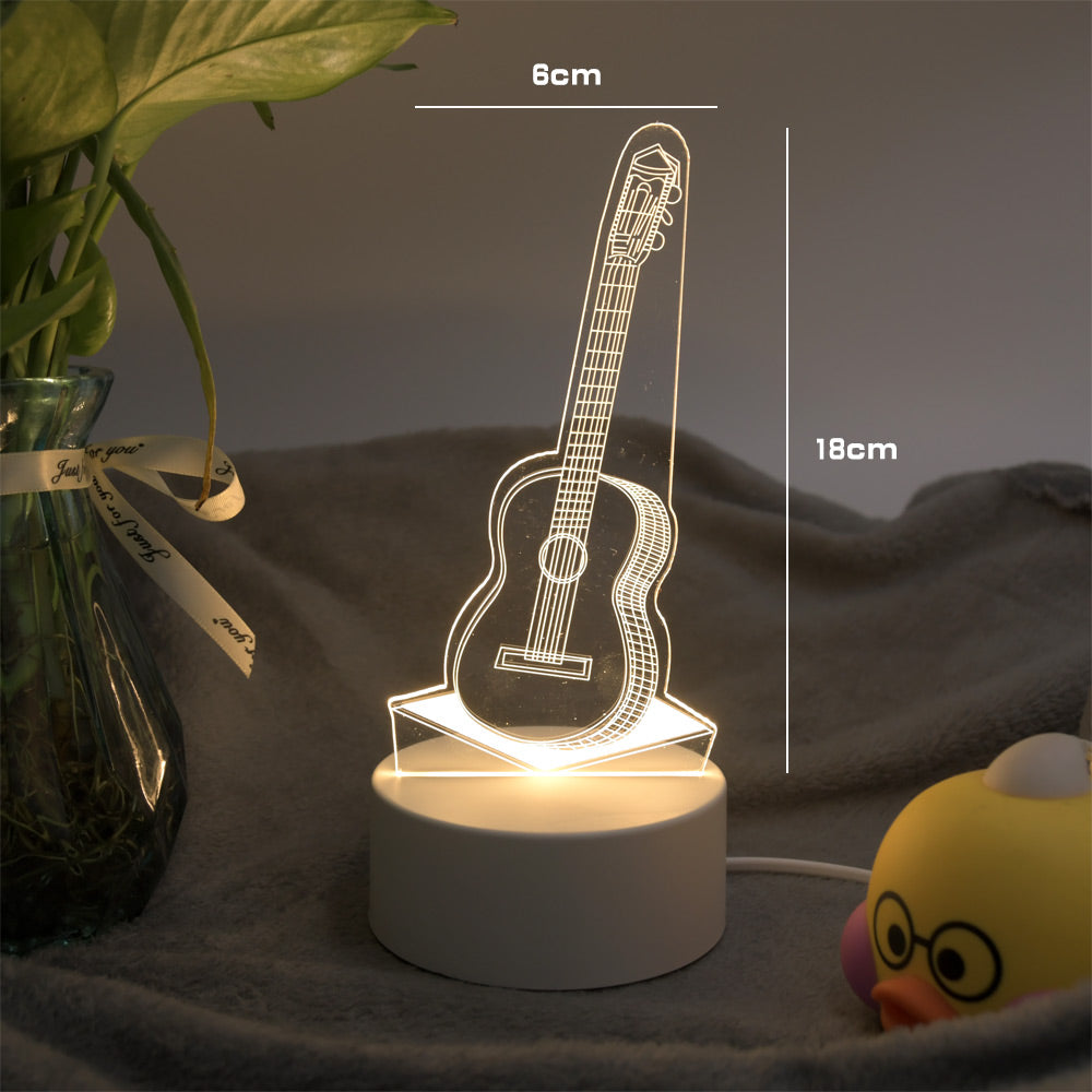 Creative small table lamp bedroom dormitory birthday gift
