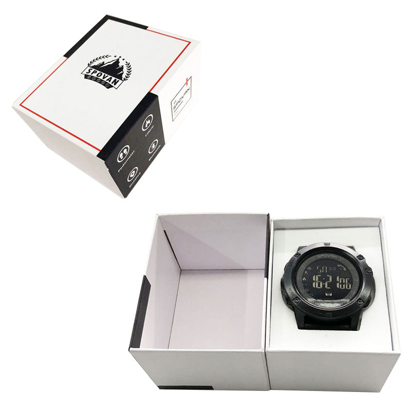 Branded Round Face IP67 Waterproof Outdoor Smart Watch Connected To Phone For Boys And Girls