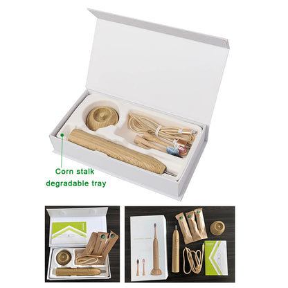 Biodegradable Brush Head Electrical Bamboo Electric Toothbrush
