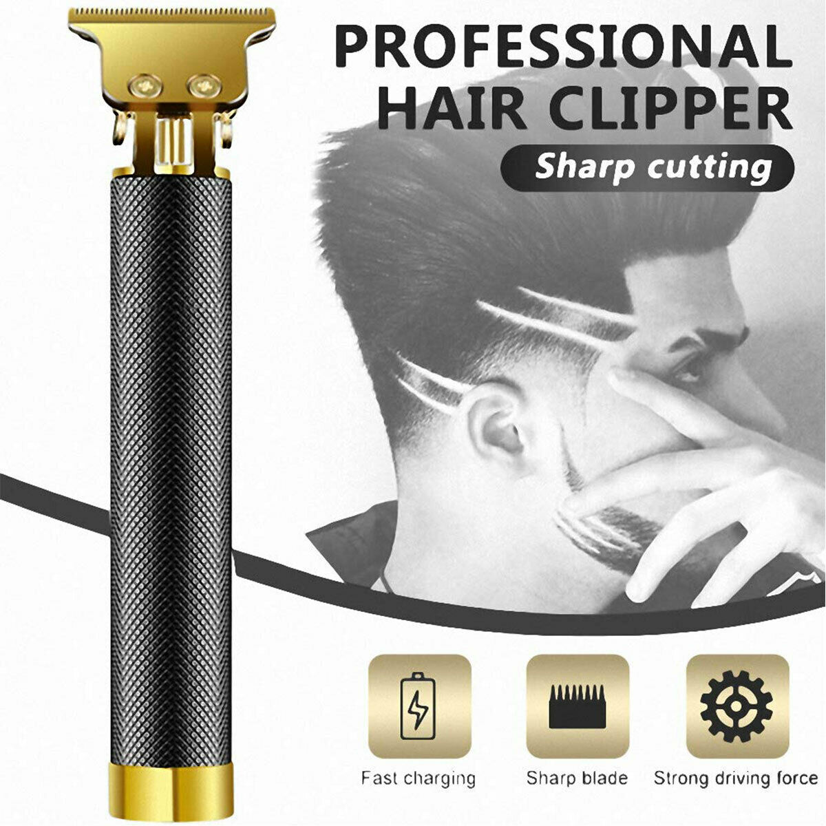 Professional Electric Mens Hair Clippers Shaver Trimmers Machine Cordless Beard